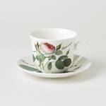 Redoute Rose Breakfast Cup & Saucer