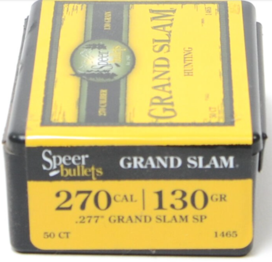 Speer Grand Slam  270 130grain #1465