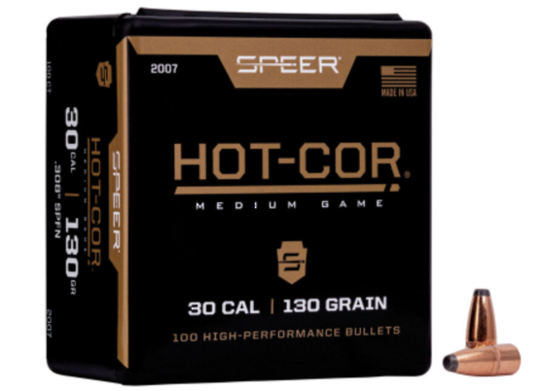 Speer Hot-Cor 30cal 130gr SPFN #2007