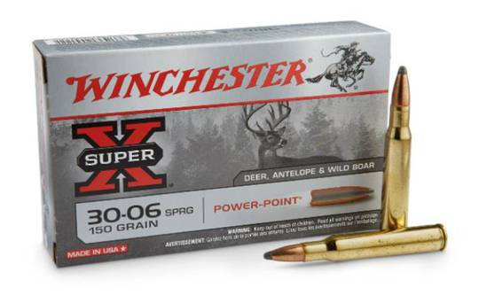 Winchester Super X 30-06 150gr PP 20 Rounds