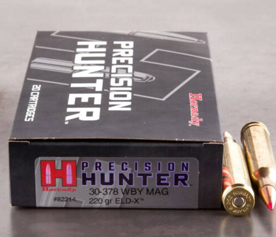 Hornady Precision Hunter 30-378 WBY MAG  220gr ELD-X x20 #82214