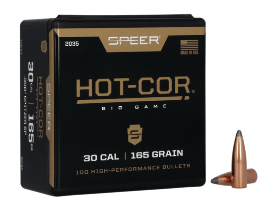 Speer 30cal 308 165gr Hot-Cor SP (100 box) #2035
