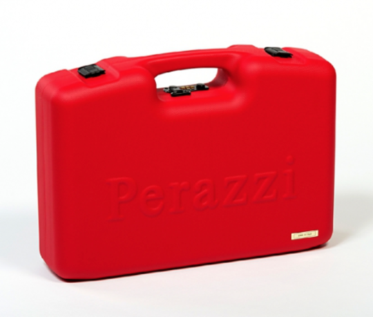 Perazzi Medium ABS case for 175 Shot Shells Color Red 8196