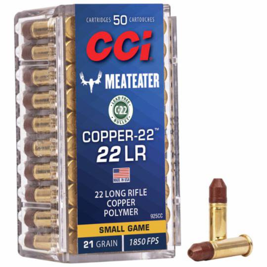 CCi 22lr Copper 21gr HP x50