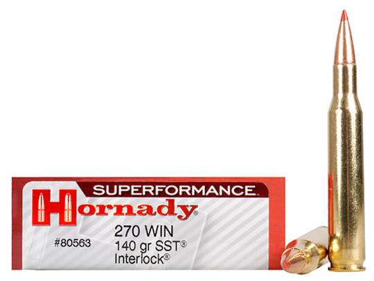 Hornady Superformance 270 win 140gr SST #80563