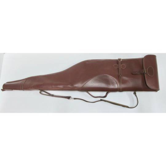 Scoped Leather/Wool Padding Rifle Slip 48"