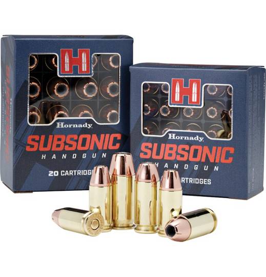 Hornady 9mm Luger 147gr XTP Subsonic (x25)
