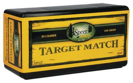 Speer Target Match 22cal 52gr BTHP 1036