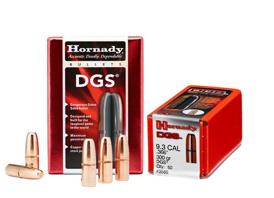 Hornady 9.3 Cal .366 300 gr DGS® 3565 Box of 50