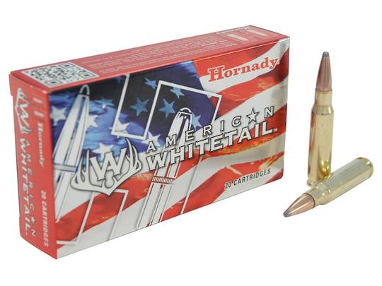 Hornady American Whitetail Ammo .223 60gr #8027 20 Rounds