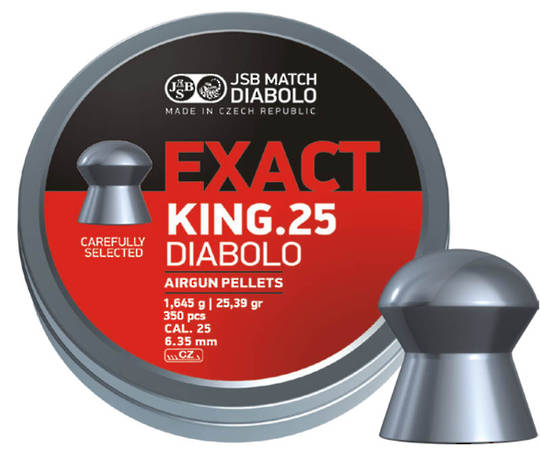 JSB Exact King .25 25.39 grains x350