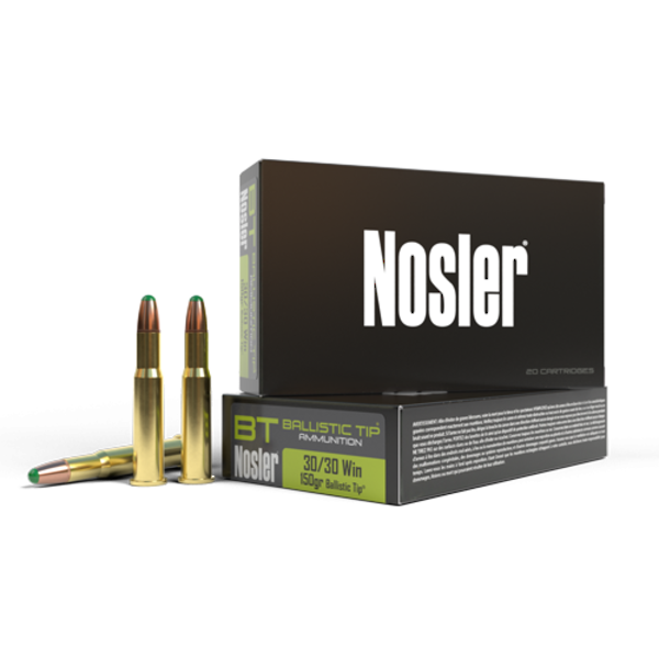 Nosler Ammunition 30-30 150gr Ballistic Tip x20