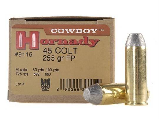 Hornady Cowboy 45 Colt 255gr x20 #9115