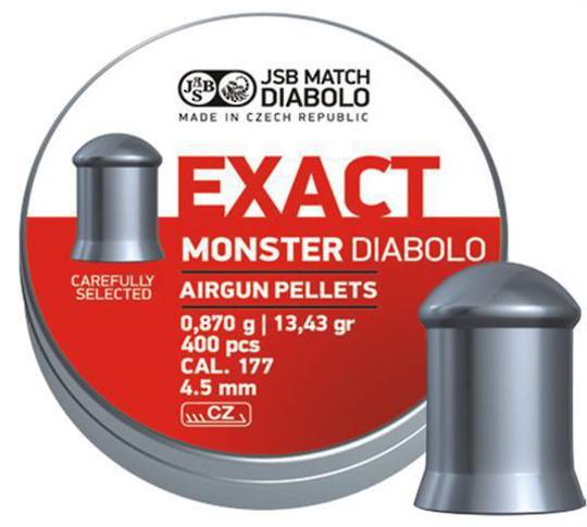 JSB Exact Monster Diabolo  .177 13.43 grain 400pcs