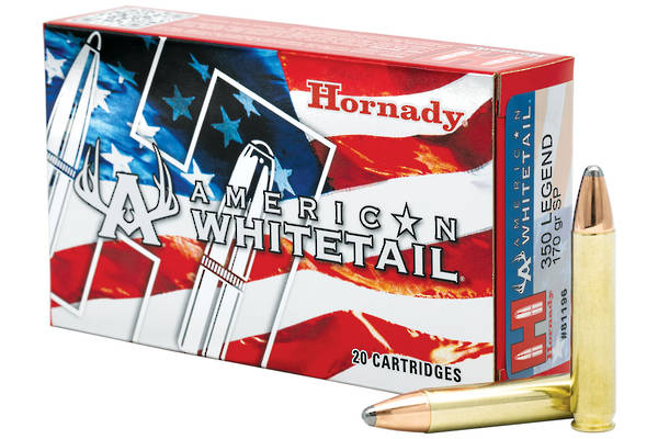 Hornady American Whitetail Ammo 350 Legend 170gr SP x20 #81196
