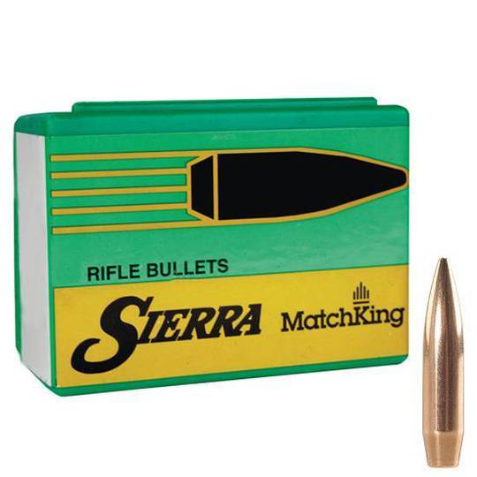 Sierra 22 cal .224 dia 77gr HPBT Match 9377T 50 Projectiles