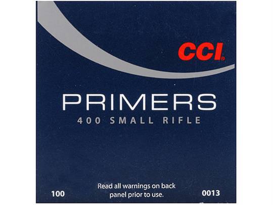 CCI Small Rifle Primers No.400 1000's