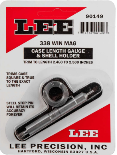 Lee Case Length Gauge 338 Win Mag 90149
