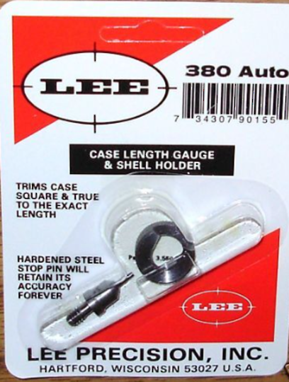 Lee Case Length Gauge 380 Auto 90155