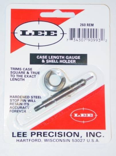 Lee Case Length Gauge 260 Remington 90993
