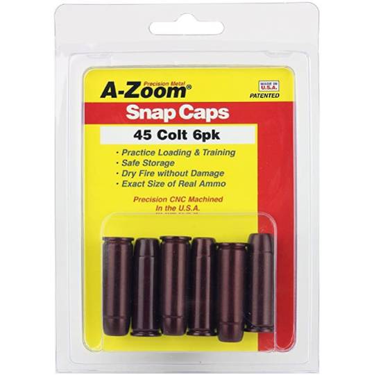 A-Zoom Snap Caps 45 Colt