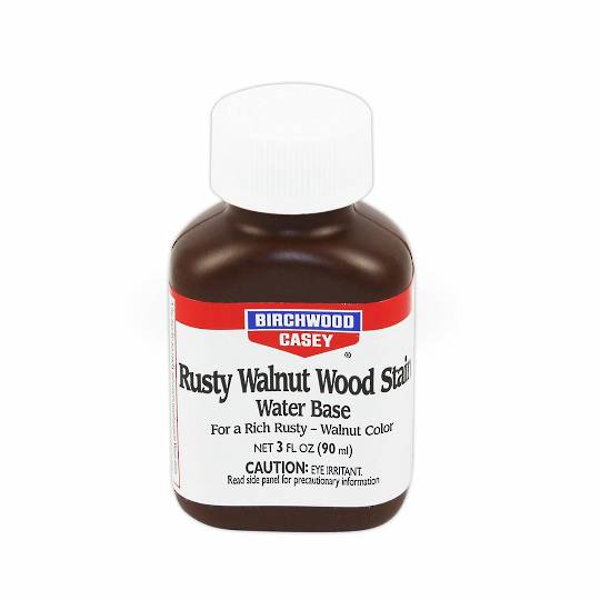 Birchwood Casey Rusty Walnut Wood Stain 3oz