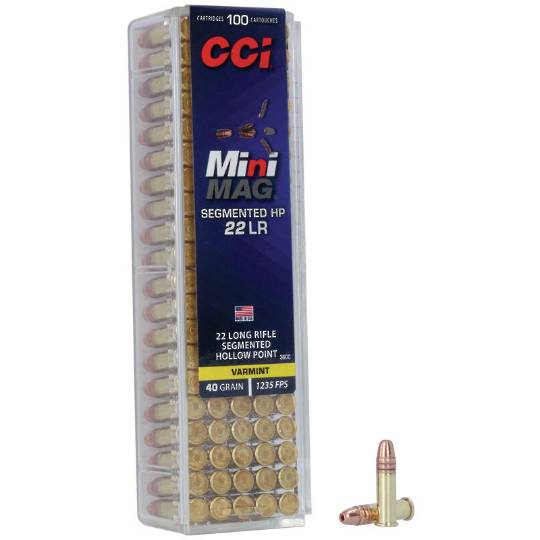 CCI Mini Mag Segmented 22LR 40gr x100