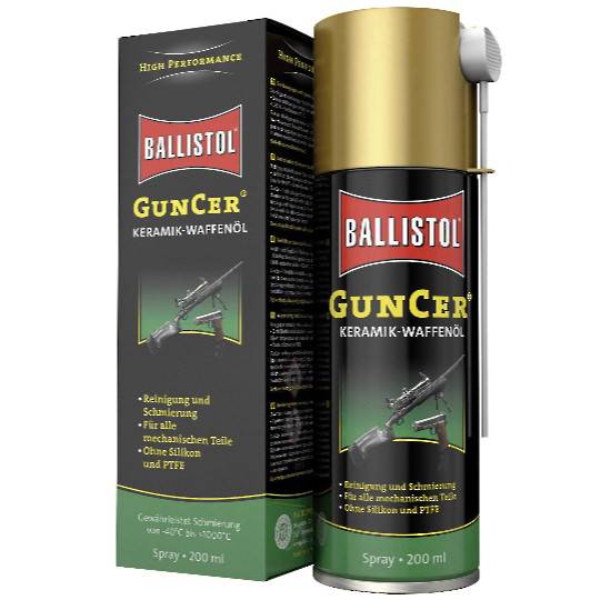 Ballistol GunCer Gun Oil 200ml Aerosol