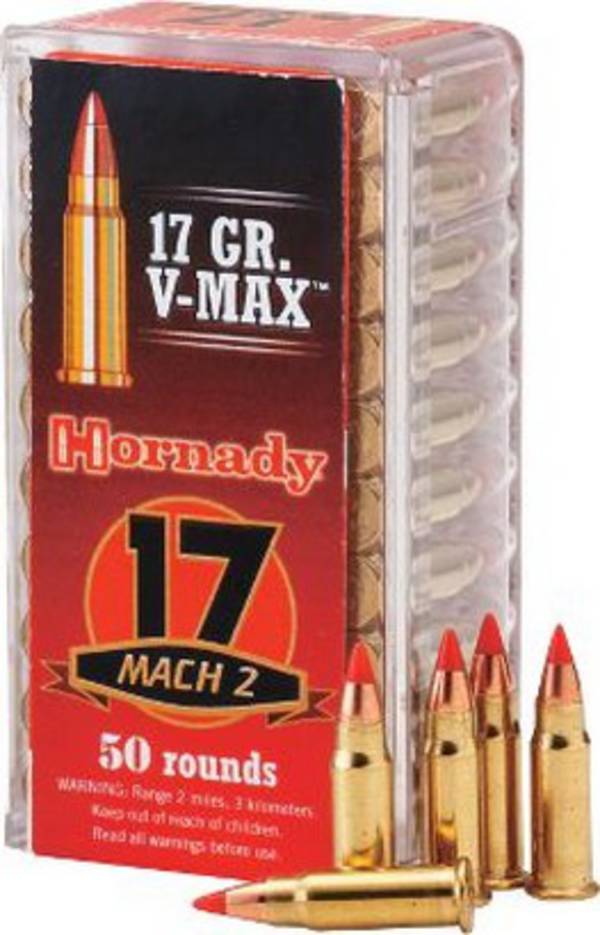 Hornady 17 Mach 2 17gr V-Max x50 #83177