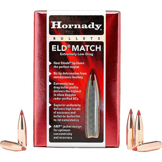 Hornady 6.5mm 147gr ELD-M x100 #26333