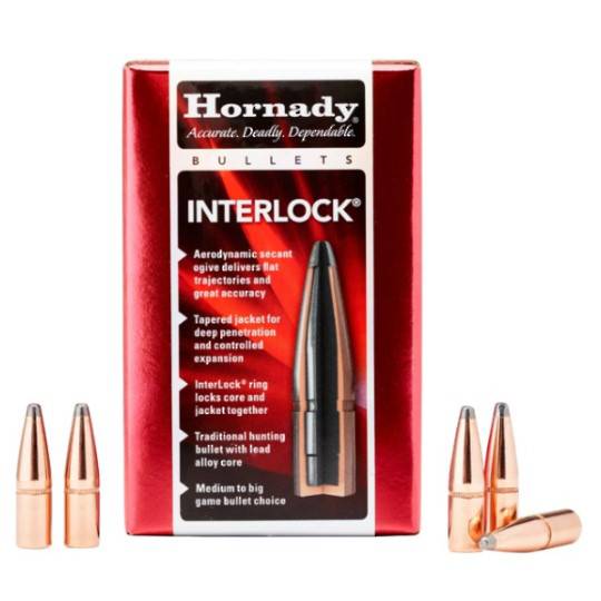 Hornady Interlock 7mm .284 162gr BTSP 2845