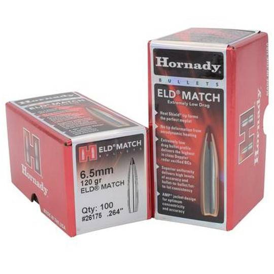 Hornady 6.5 ELD-M 120gr x100 #26175