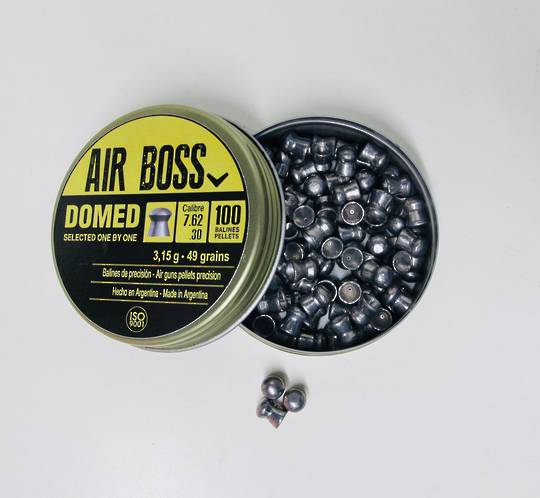 Apolo Air Boss Domed 30cal / 7.62 Pellets Tin 100