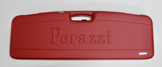Perazzi Standard Embossed Single Over/Under Hard Case Red Colour #10393