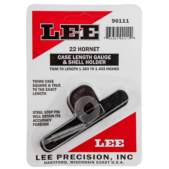Lee Case Length Gauge 22 Hornet 90111