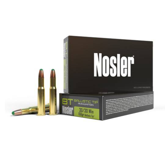 Nosler Ammunition 30-30 150gr Ballistic Tip x20