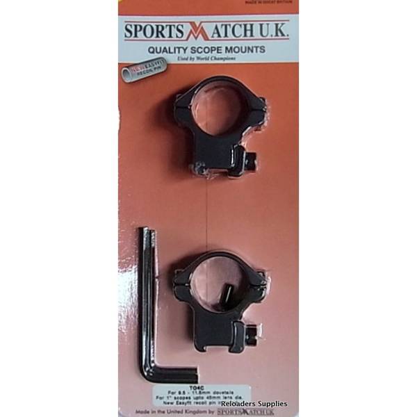 Sportsmatch Scope Rings TO4C