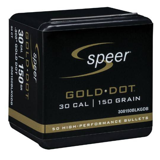 Speer Gold Dot 30Cal 150gr x50 #308150GDB