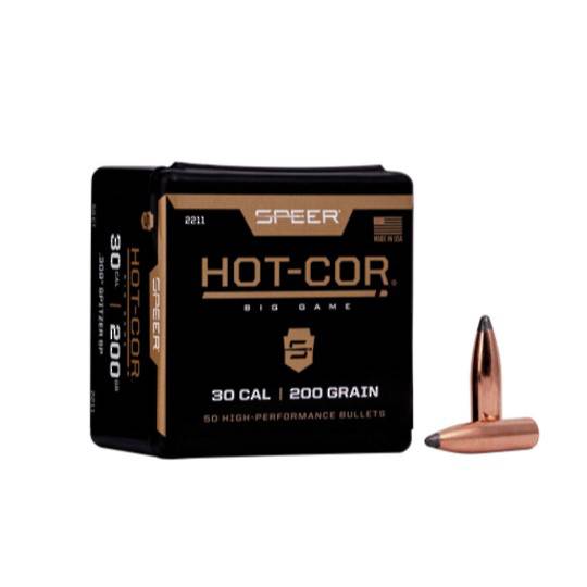 Speer 30cal/308 Hot-Cor 200gr Spitzer SP (50 box) #2211