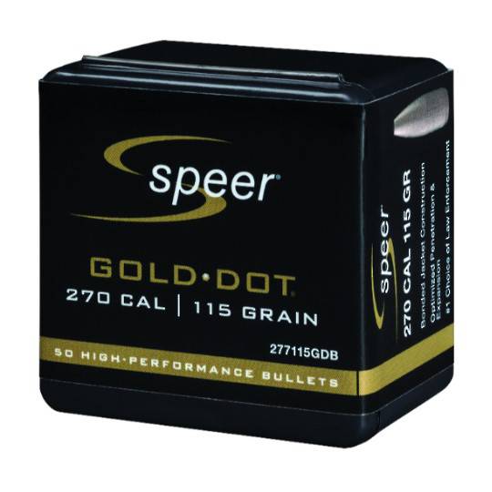 Speer Gold Dot 270Cal 115gr x50 #277115GDB