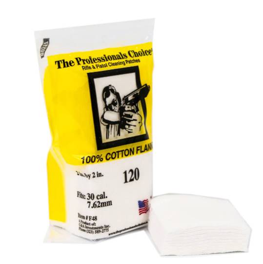Professionals Choice Cleaning Patches 30 cal