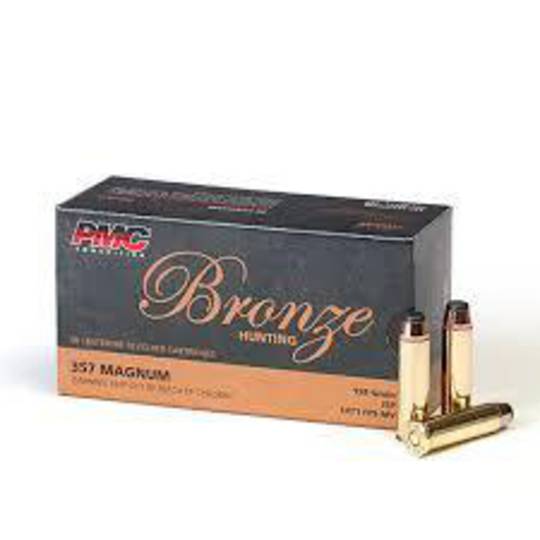 PMC Bronze 357Mag 158gr JHP x50