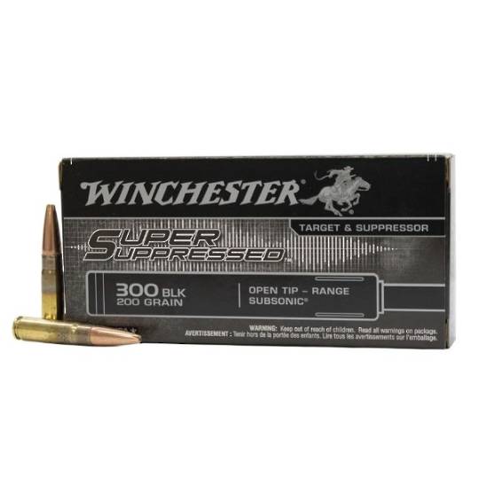 Winchester Super Suppressed .300AAC BLK 200gr (20)