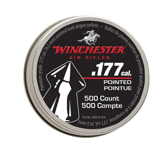 Winchester .177 Pointed Pellets .177 x500