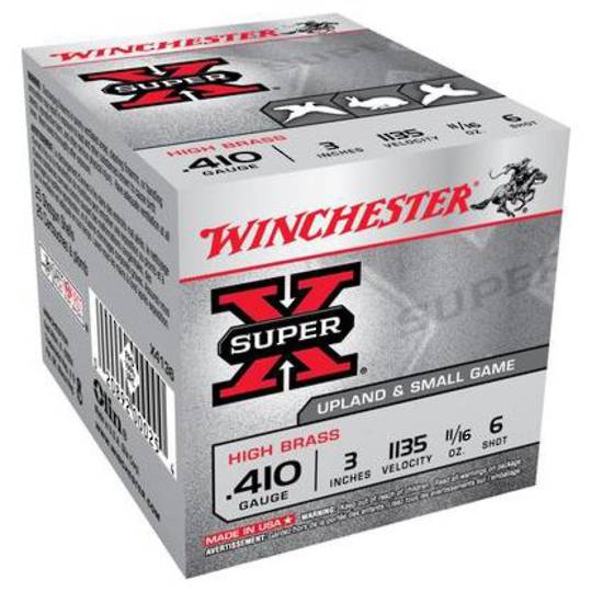 Winchester Super-X 410 3" #6 19gm (25rds)