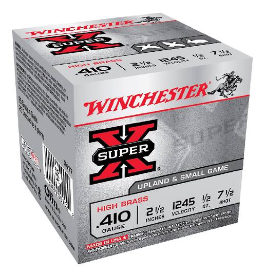 Winchester SuperX 410 2.5" #7.5 14gm (25x)