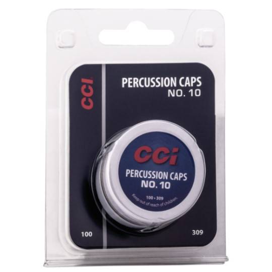 CCI #10 Percussion Caps x100