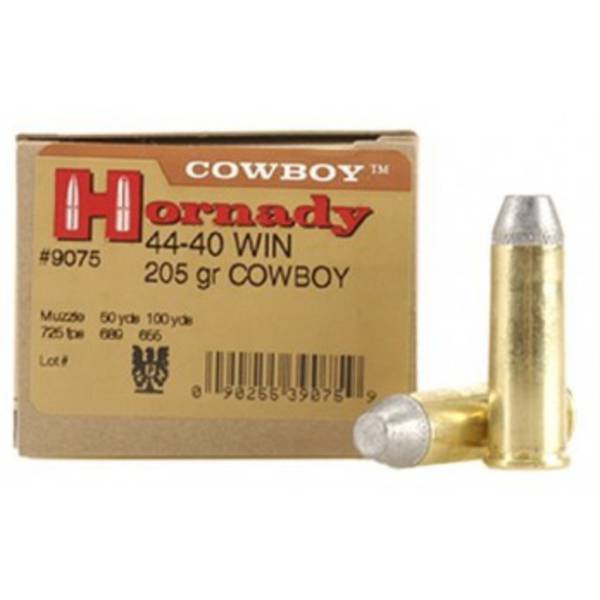 Hornady Cowboy 44/40 205gr Lead x20 #9075