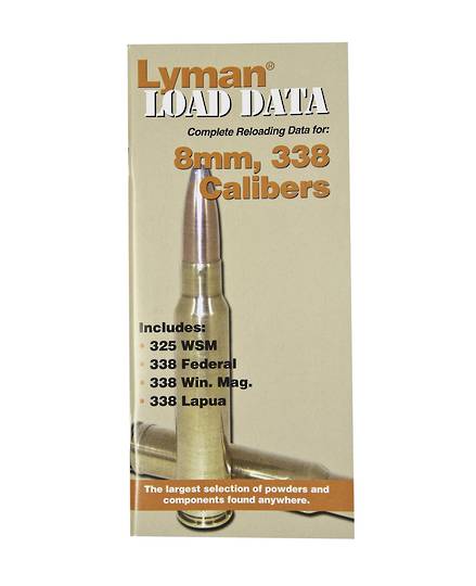Lyman Load Data 8mm, 338 Calibers