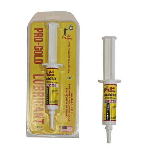 Pro-Shot Pro Gold Lube 10cc Syringe